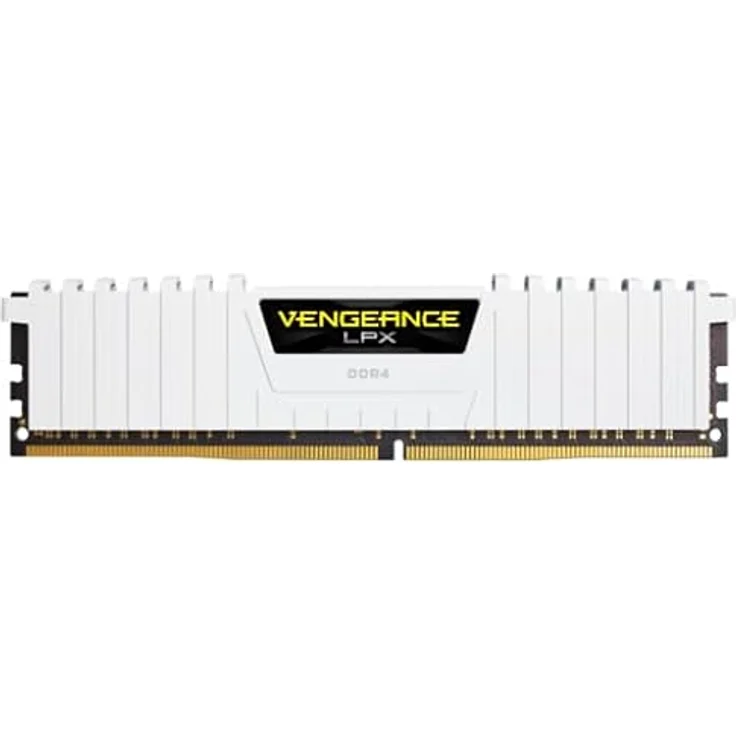 Corsair Vengeance LPX 16GB (2x8GB) DDR4 2666MHz C16 XMP 2.0 High Performance Desktop Arbeitsspeicher Kit, Weiß – Bild 3