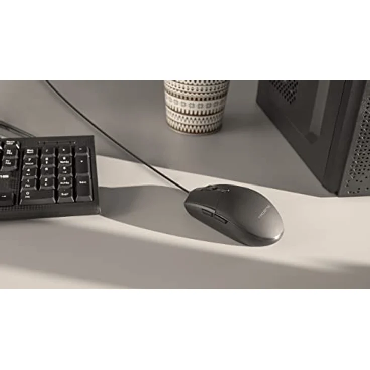 Tacens Anima AMG, Ergonomische Profi-Maus, Ultraleichtes Natürliches Design, 3200DPI, Mechanische HUANO Switches, Schwarz – Bild 5