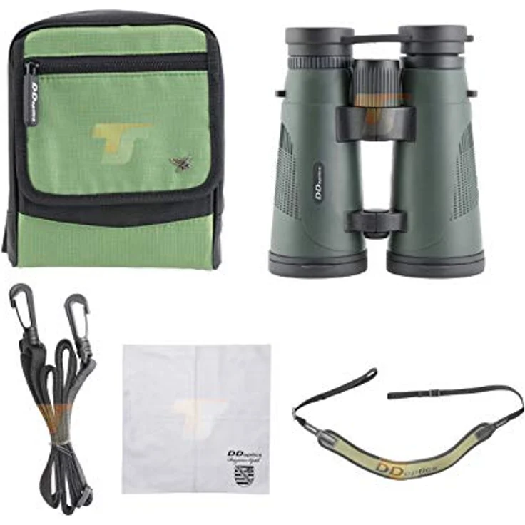 DDoptics Nachtfalke Ergo Gen 3.1, 8x56 Fernglas mit guter Randschärfe, grün, wetterfest – Bild 4