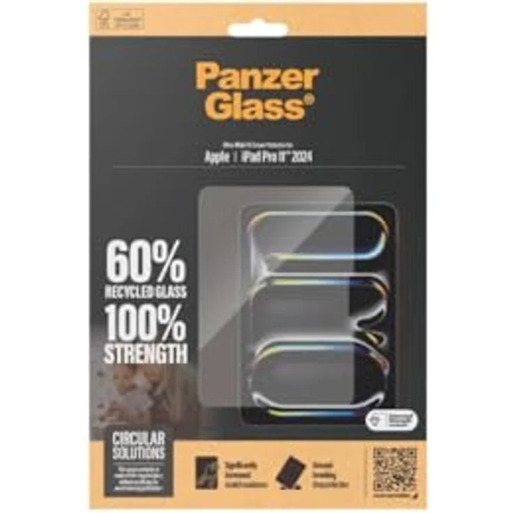 PanzerGlass® Displayschutz für iPad Pro 11 2024, Ultra-Wide Fit in Klar – Bild 3