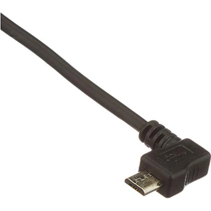 System-S USB Kabel Micro zu Typ A Stecker Winkel 30 cm – Bild 4