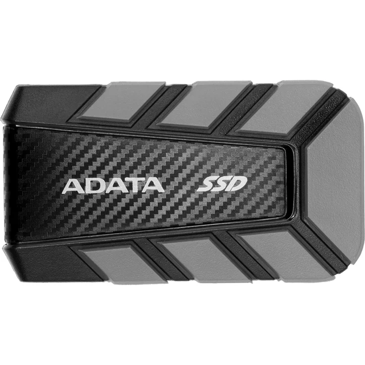 ADATA SD820 4 TB Externe SSD, USB-C 3.2 Gen 2, grau, stoß- und wasserdicht, 2000 MB/s
