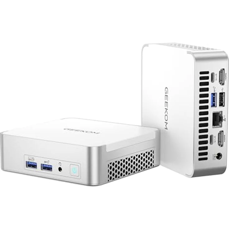 GEEKOM XT13 Pro Mini PC, Intel i9-13900H (14 Kerne, 20Threads, up to 5,4 GHz) Mini Computer, 32GB DDR4 Wi-Fi 6E Desktop PC 2TB, 2*USB4 40Gbps | Windows 11 Pro | 8K für AI-Kreative in der Werbebranche – Bild 1