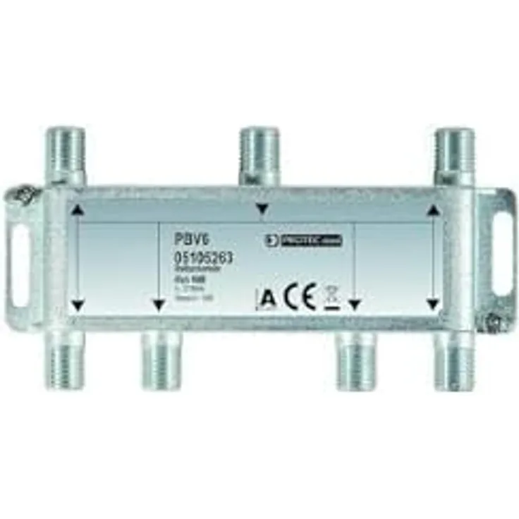 PROTEC.class PBV6 Breitbandverteiler 6fach