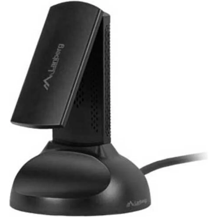 Lanberg NC-3000 WiFi 6 USB 3.0 Netzwerkadapter, Tri-Band mit MU-MIMO und WPA3-Verschlüsselung