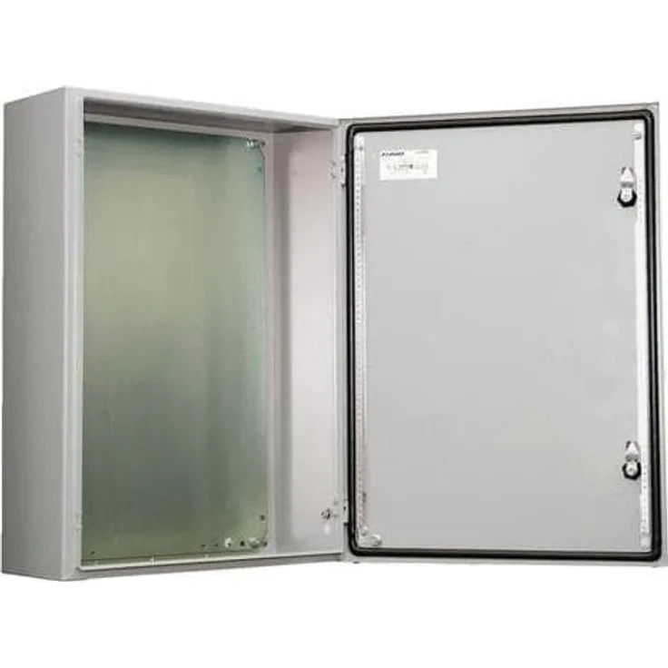 nVent Hoffman Vægskab 700x500x260, Serverschrank, Grau, Stahlblech, IP66
