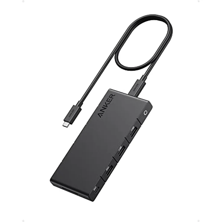 Anker 364 USB-C Hub (10-in-1) mit max. 100W Power Delivery, Zwei 4K HDMI-, einem Upstream-Anschlüssen und 4 USB-A- und USB-C-Datenanschlüssen für Dell Laptop, ThinkPad und mehr – Bild 1
