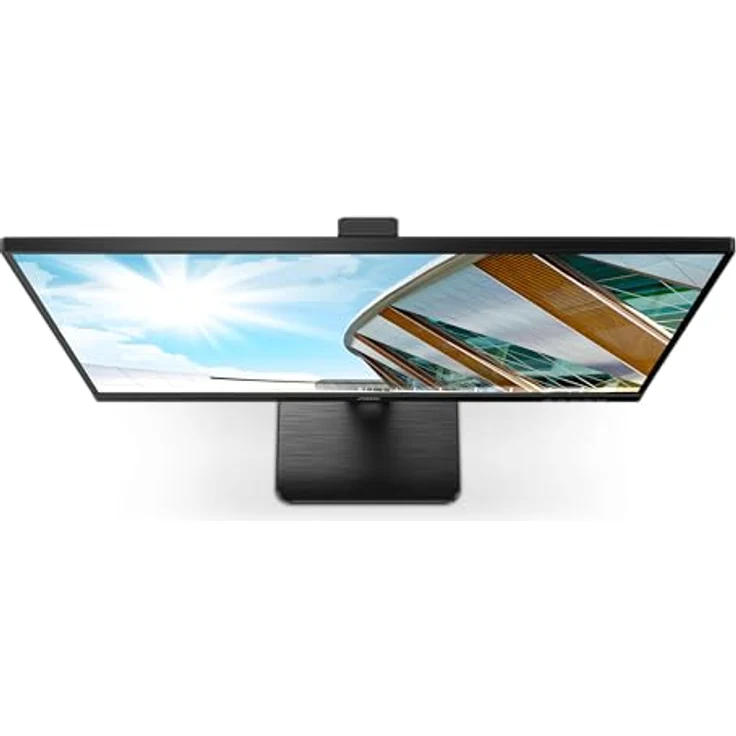 AOC 24P2QM - 24 Zoll FHD Monitor, höhenverstellbar (1920x1080, 75 Hz, VA Panel, VGA, DVI, HDMI, DisplayPort, USB Hub), schwarz – Bild 5