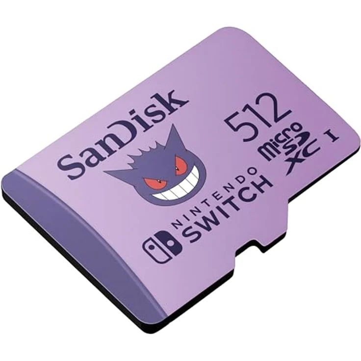 SanDisk Pokémon Micro SD Karte für Nintendo Switch, 512GB mit bis zu 100 MB/s Lesegeschwindigkeit und lebendigem Design – Bild 2