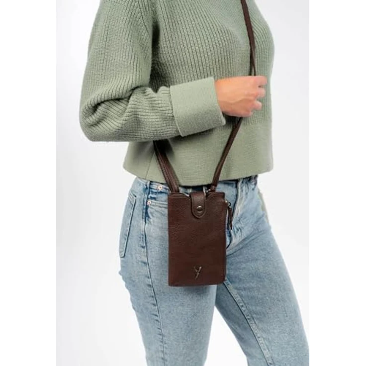 Suri Frey Gitty Handytasche, 11,5 cm, braun, aus 100% Kunstleder – Bild 3