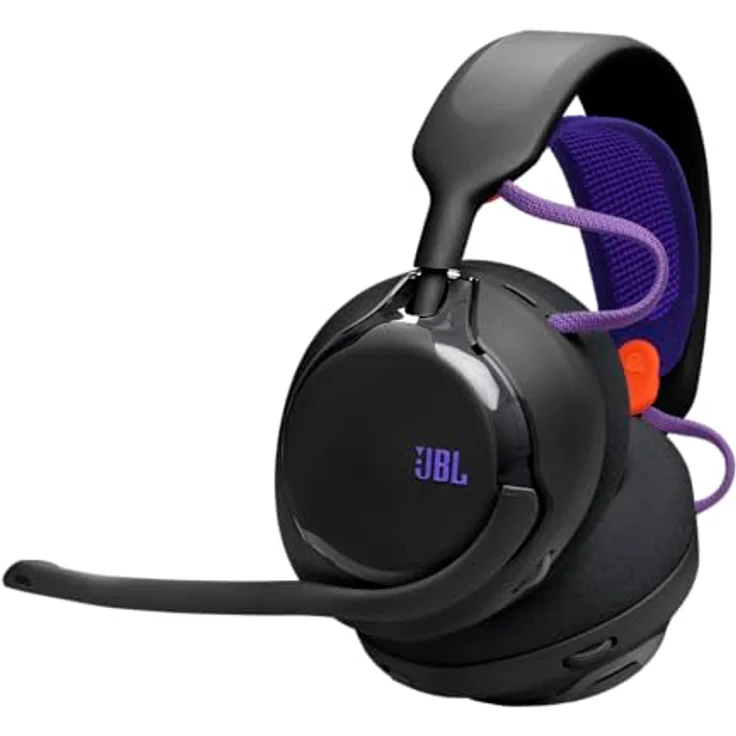 JBL Quantum 650 Over Ear Bluetooth Kopfhörer, kabellos mit 60 h Laufzeit, schwarz, 50 mm Treiber, BT 5.3, 6-mm-Mikrofon – Bild 1