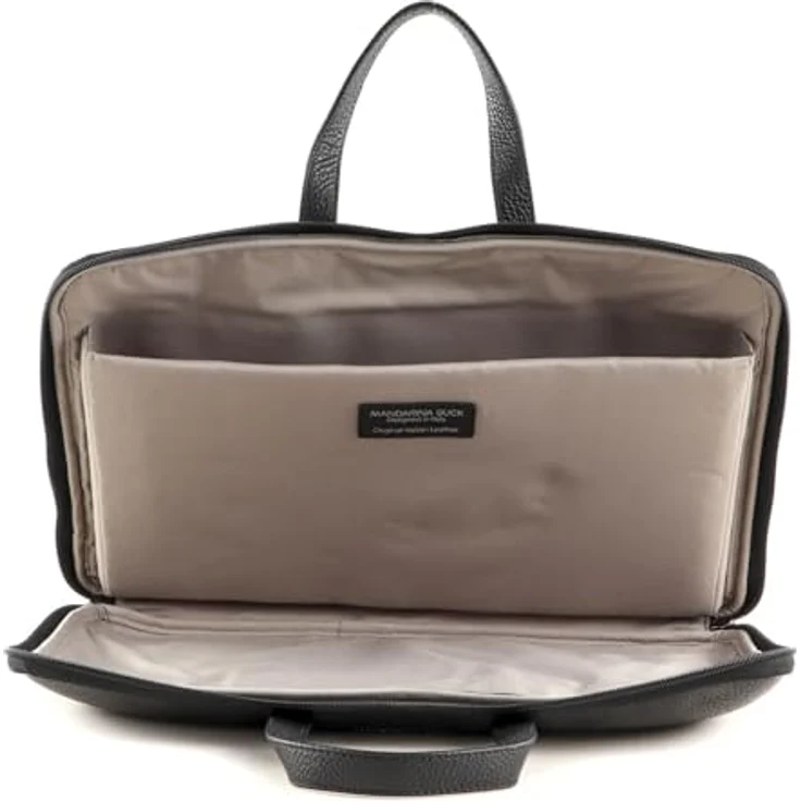 Mandarina Duck Laptophülle Mellow Urban Sleeve MWC02 (14"), Notebooktasche, Schwarz, stylische Aktentasche für Laptop und Unterlagen – Bild 5