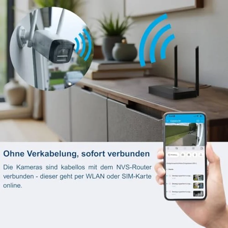 HILOOK Überwachungskamera HiLook IKS-2044BTH-PH/W, 4MP WLAN Kamera mit KI Personen- & Fahrzeugerkennung, Plug-&-Play, Nachtsicht bis 30m, inklusive NVS – Bild 7