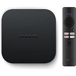 Xiaomi TV Box S 2nd Gen, 4K Ultra HD Streaming Media Player, 2GB RAM 8GB ROM Smart TV Box, Soporta Google TV, Dolby Vision, HDR10+, Dolby Atmos, DTS-HD, Wireless Projection, Dualband-WLAN, Schwarz