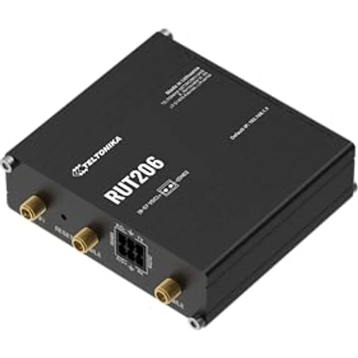Teltonika RUT206, 4G LTE Router mit Dual-SIM, WLAN, RS232 & RS485, aktives und passives PoE – Bild 2