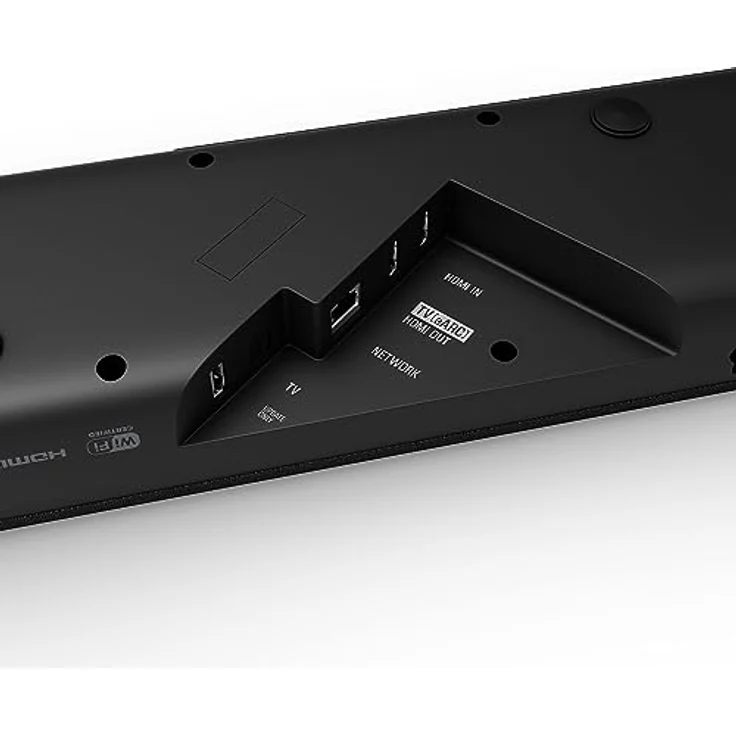Yamaha - TRUE X BAR 50A Soundbar mit Dolby Atmos, kabellosem Subwoofer und Alexa eingebaut - Schwarz – Bild 5