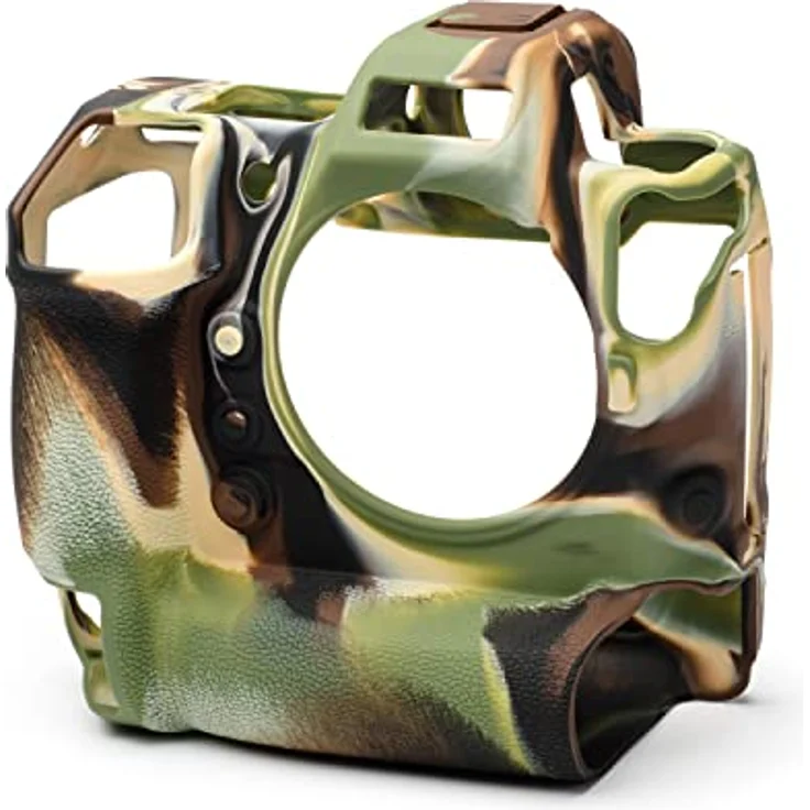 easyCover Silikon Kameratasche für Nikon Z9, maßgeschneiderter Schutz, Camouflage Design – Bild 1