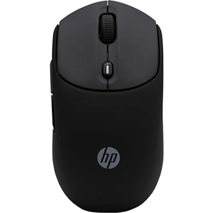 HP 400 Duale kabellose Maus, Bluetooth und USB, 2,4 GHz, 24 Monate Akku, leise Klicks, Schwarz – Bild 1
