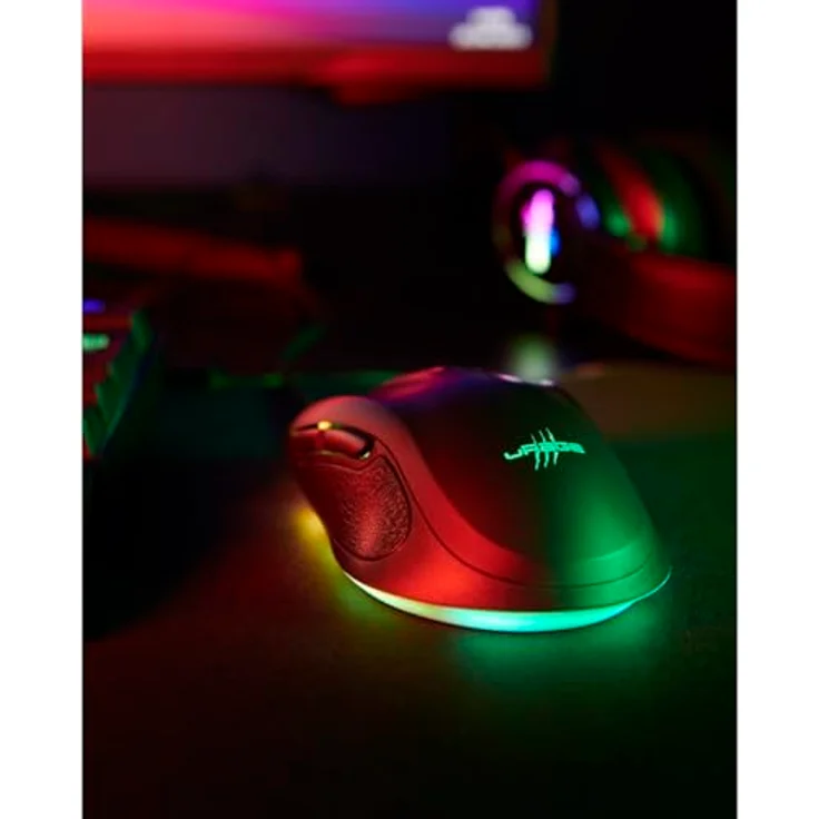 Urage Reaper 340 (Kabelgebunden), Maus, Schwarz mit TTC-GOLDEN Switches und Pixart-Gaming-Sensor – Bild 3