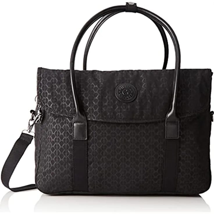 Kipling SUPERWORKER, Laptop-Tasche 15 Zoll, Abnehmbare Schultergurte, 41 cm, 18.5 L, Signature Emb