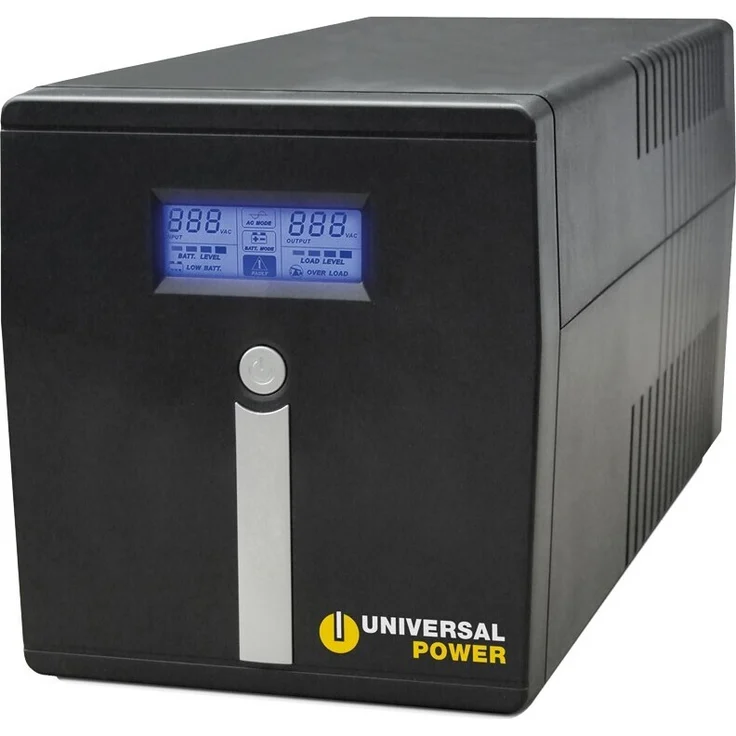 Universal Power UPS Backup Modify 1000VA, Line-interactive USV, 1000 VA, 600W, kompakt mit 10ms Umschaltzeit und intelligentem Microprozessor