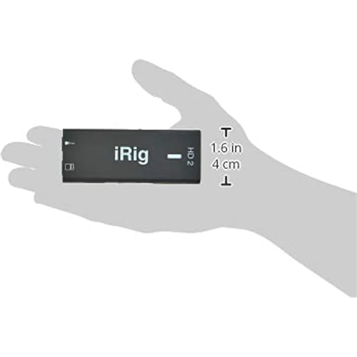 IK Multimedia iRig HD 2, Audio-Interface für Gitarre, 96 kHz mit 24-Bit-A/D-Wandlung, kompaktes Design, FX- und Thru-Anpassung – Bild 3