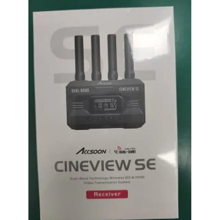 Accsoon CineView SE Wireless Empfänger Only SDI & HDMI Dualband-Technologie 2.4GHz 5GHz 1200ft/50ms FHD, Arbeiten Sie mit Accsoon HE, SE(Empfänger only) – Bild 3