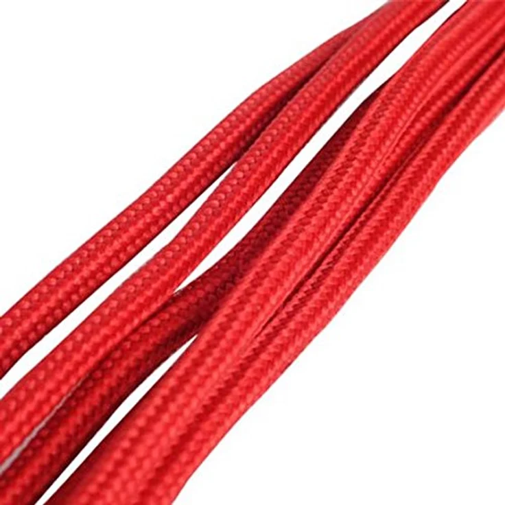 SilverStone SST-PP07-IDE6R - Netzteil-Verlängerungskable 25cm 6pin auf PCI-E 6pin, rot - Preisvergleich – Bild 6