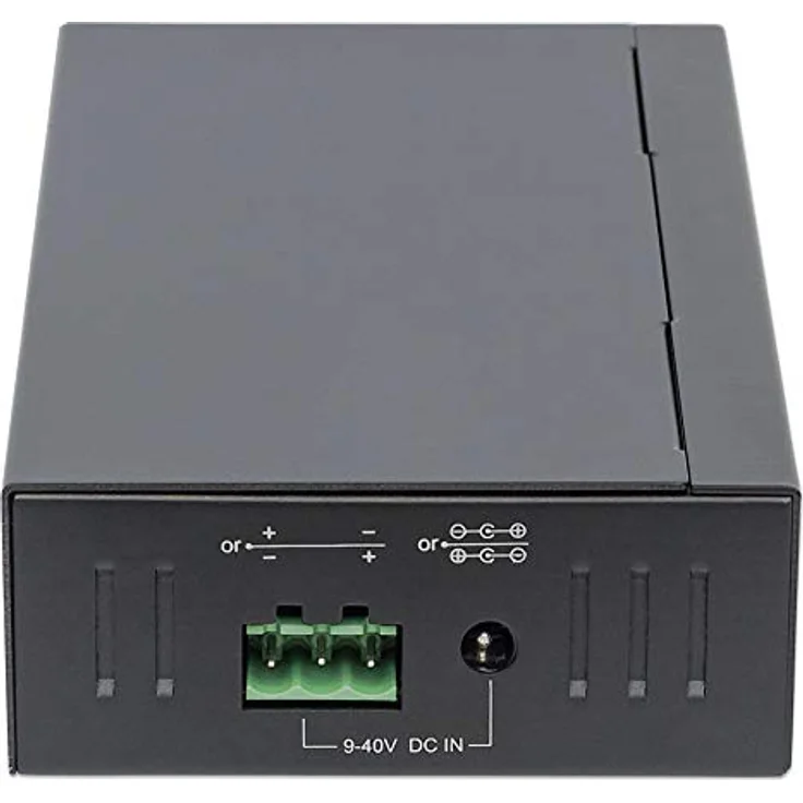 Manhattan 164405 7-Port USB 3.0 Hub für Industrieanwendungen sieben Typ A-Ports Schwarz – Bild 4