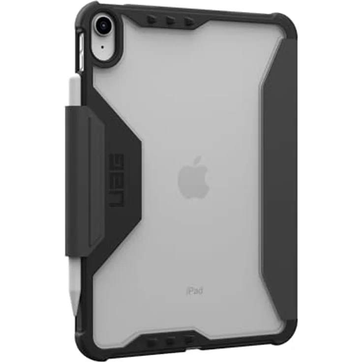 URBAN ARMOR GEAR Plyo LT Case Apple iPad 10.9 / iPad 11 Hülle (10. Generation 2022 / A16 - 11. Generation 2025) (Wake / Sleep, Apple Pencil / LogiTech Crayon Halter, Standfunktion) schwarz/ice – Bild 3