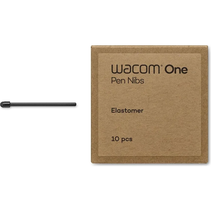 Wacom One Pen, Grafiktablett Zubehör für präzise Eingaben, 10er Pack, Schwarz
