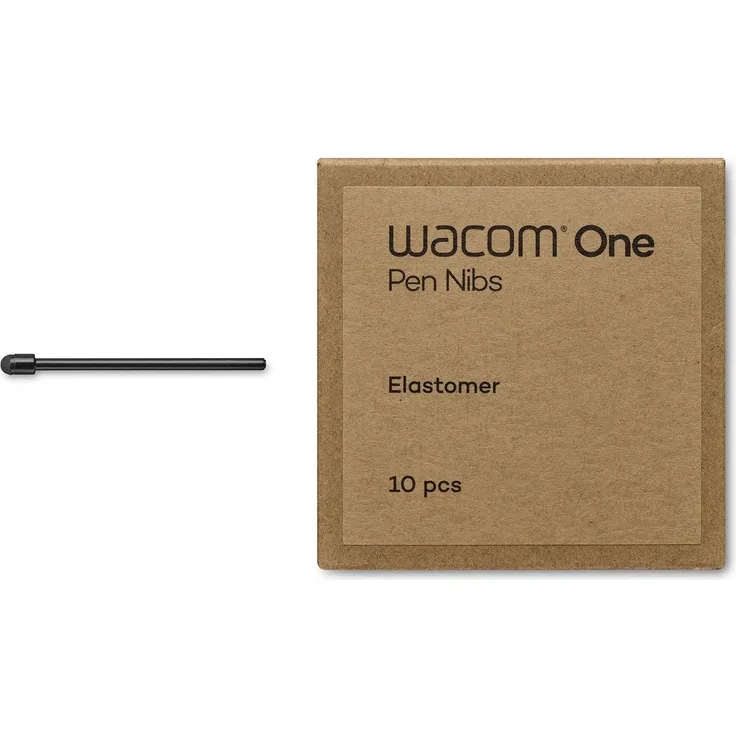 Wacom One Pen, Grafiktablett Zubehör für präzise Eingaben, 10er Pack, Schwarz