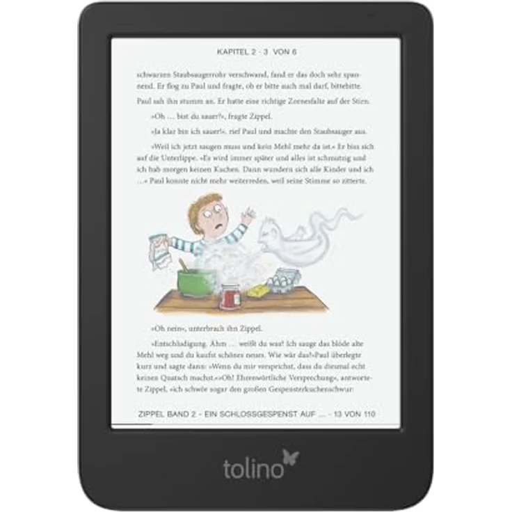 Tolino Shine Color E-Reader - 6 Zoll HD Display (1.448 x 1.072 Pixel), 16 GB Speicher, 173 g leicht – Bild 3