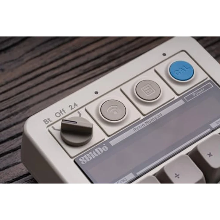 8BitDo Retro 18 Mechanical Numpad (M Edition), 2-in-1 Numpad mit Kailh Box White Switches V2 und retro LED Display – Bild 6
