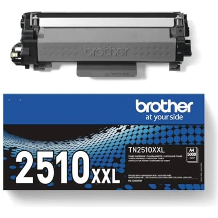 Brother TN2510XXL Tonerkartusche, Original Schwarz, Extra hohe Ergiebigkeit, 5000 Seiten, 1 Stück – Bild 3