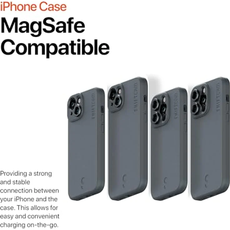 ShiftCam Back Cover LensUltra für iPhone 14, Smartphone Hülle mit Aluminium-Linsenhalterung und veganem Leder, Schwarz – Bild 5