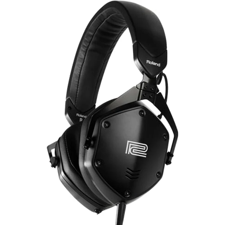 Roland VMH-S100, geschlossene Kopfhörer für Musikproduktion, Frequenzbereich 5-40.000 Hz, schwarz – Bild 1