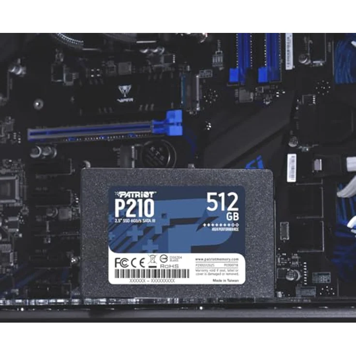 Patriot Memory P210 2.5 Zoll 512 GB Serial ATA III (P210S512G25) – Bild 5
