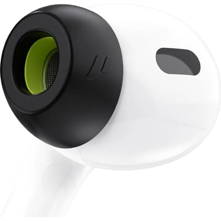 KeyBudz HyperFoam-Ohrstöpsel für AirPods Pro 1./2. Gen, Memory-Schaum, verbesserte Passform, Geräuschunterdrückung, rutschfeste Ersatzknospen (S/M/L)
