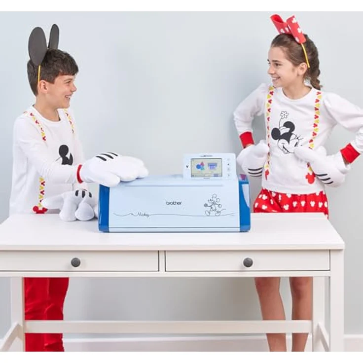 Brother ScanNCut SDX2250 Disney, Schneideplotter mit integriertem Scanner, 1485 Designs, WLAN, automatisches Rollmesser, für Materialien bis 3 mm Dicke – Bild 7