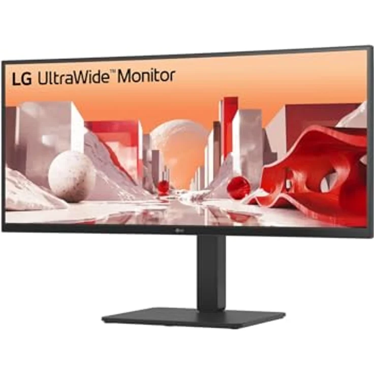 LG 34BA85QE-B 34" UltraWide IPS Monitor, UWQHD 3440x1440, 21:9, HDMI/DP/USB-C, Adjustable Stand – Bild 5