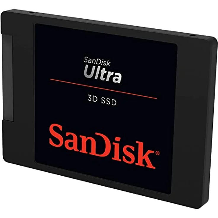 SanDisk Ultra 3D SSD 2 TB SSD interne SSD Festplatte (SSD intern 2,5 Zoll, stoßbeständig, 3D NAND-Technologie, n-Cache 2.0-Technologie, 560 MB/s Übertragungsraten) Schwarz – Bild 3