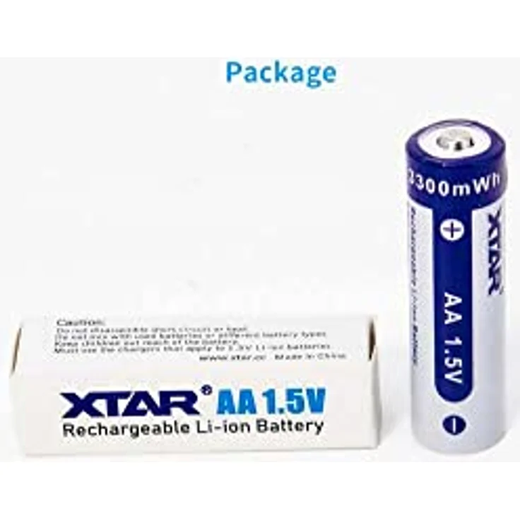 AKKU with Protection Board XTAR R6/AA 3300mWh / 2000mAh – Bild 2