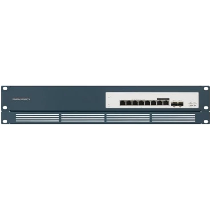 Rackmount.it RM-CI-T18 Rack Zubehör Firewall-Rackmontage, blau, 1.3U/2U Rack-Kapazität – Bild 1