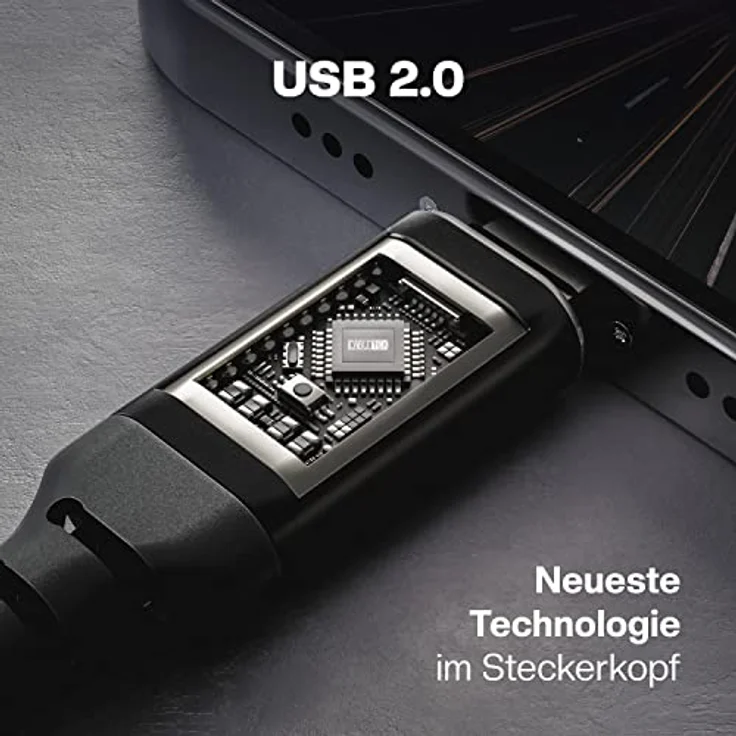CABLETEX USB C zu Lightning Kabel, 2m MFi-zertifiziertes Ladekabel für iPhone und iPad, extrem haltbar, Nylonummantelung – Bild 7