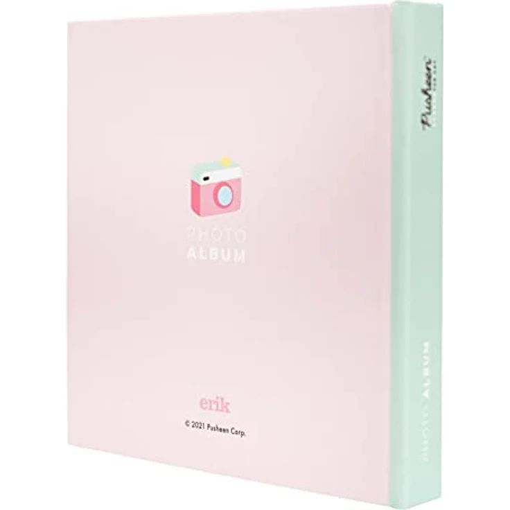 Pusheen Fotoalbum mit Hardcover-Einband, für 22 Fotos 16x16 cm, selbstklebende Seiten, offiziell lizenziert – Bild 2