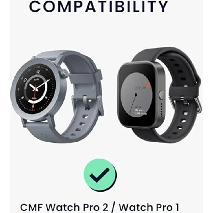 kwmobile USB Kabel Charger für CMF Watch Pro 2 / Watch Pro 1, 100 cm Ersatz-Ladekabel in Schwarz mit schneller Ladegeschwindigkeit – Bild 6