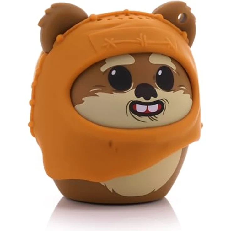 Bitty Boomers Star Wars Ewok Wicket, Mini-Bluetooth-Lautsprecher mit 4 Stunden Akkulaufzeit und Selfie-Fernbedienung, 5 cm – Bild 5