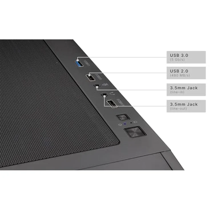Captiva Highend Gaming I95-707, Desktop-PC mit Intel Core i9-14900KF, GeForce RTX 5080, 32 GB RAM, 2000 GB SSD, Wi-Fi 6, schwarz – Bild 7