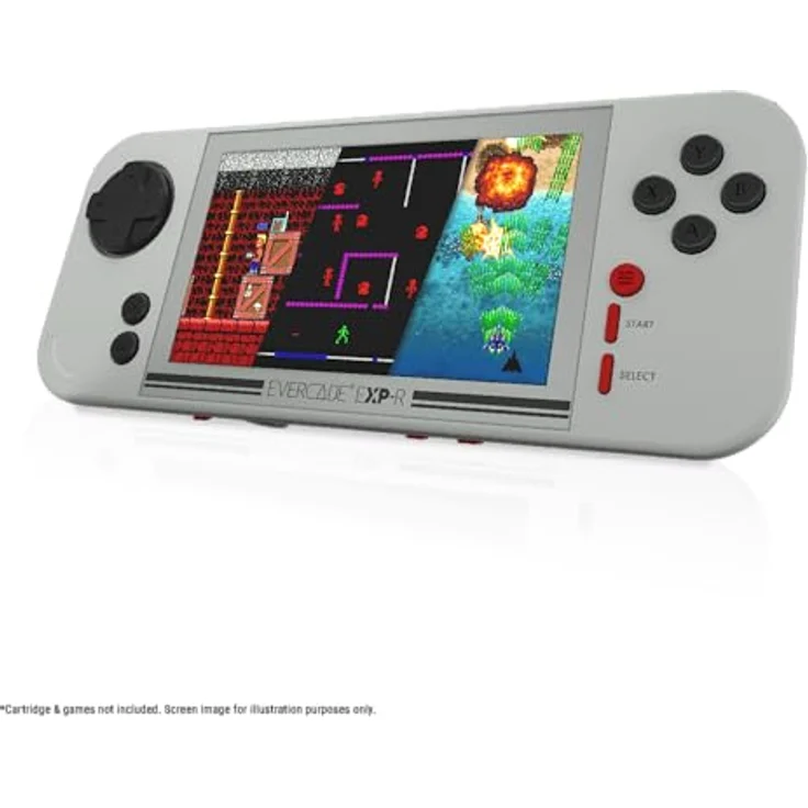Blaze Evercade EXP-R Solo, Handheld-Konsole mit 800 x 480 IPS-Bildschirm, WLAN und 4-5 Stunden Akkulaufzeit – Bild 5